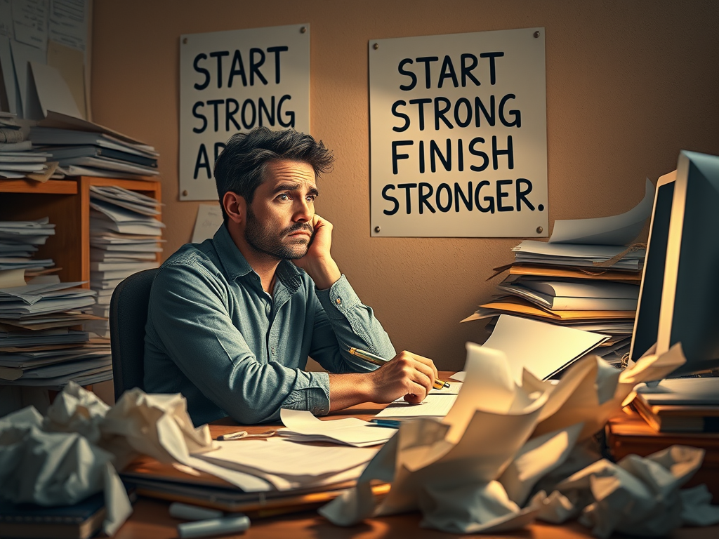 Why Most Beginners Never Finish What They Start (And How to Fix It)