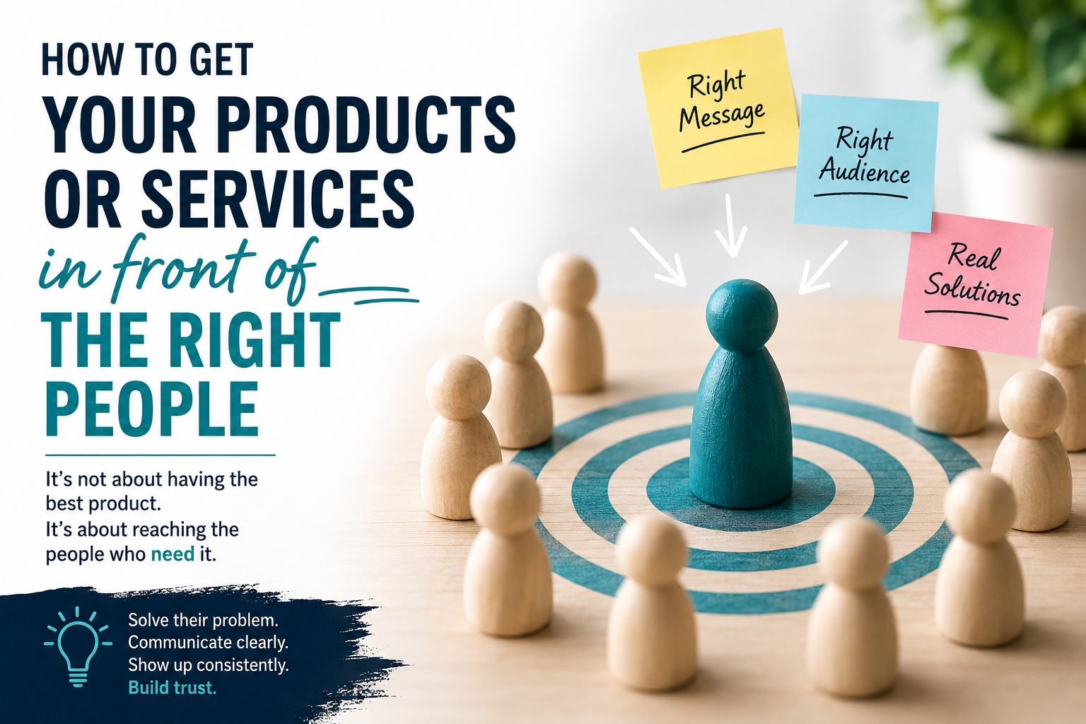 How to Get Your Products or Services in Front of the Right People